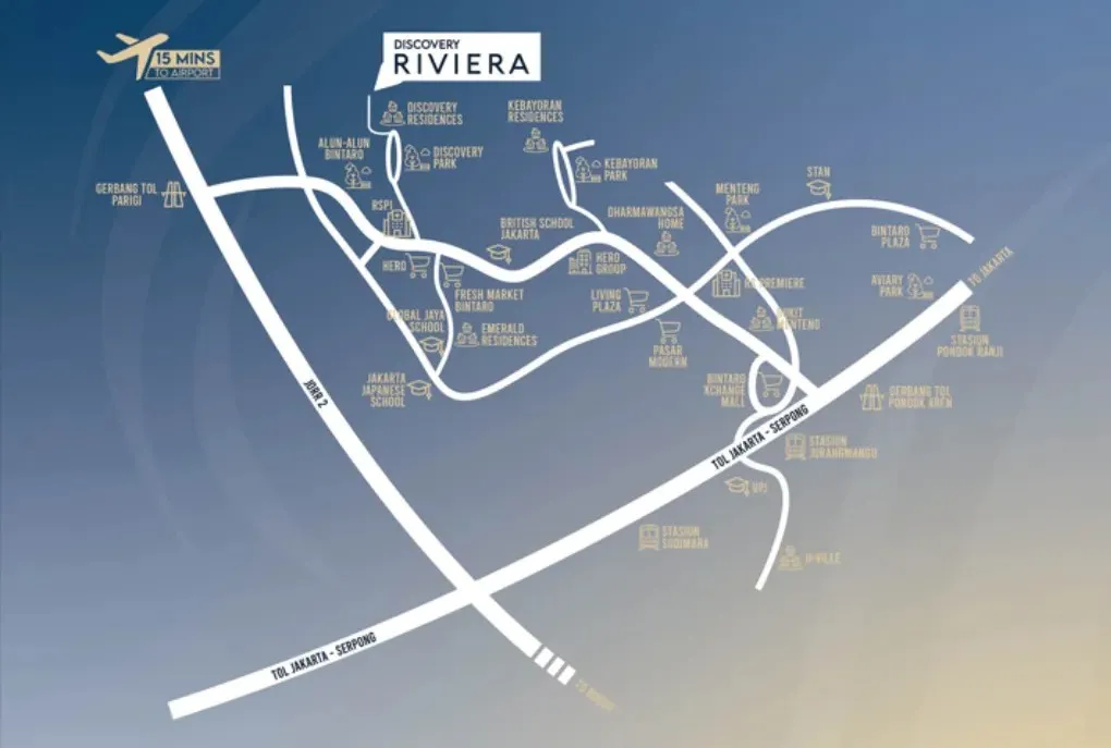 Gambar Lokasi Discovery Riviera